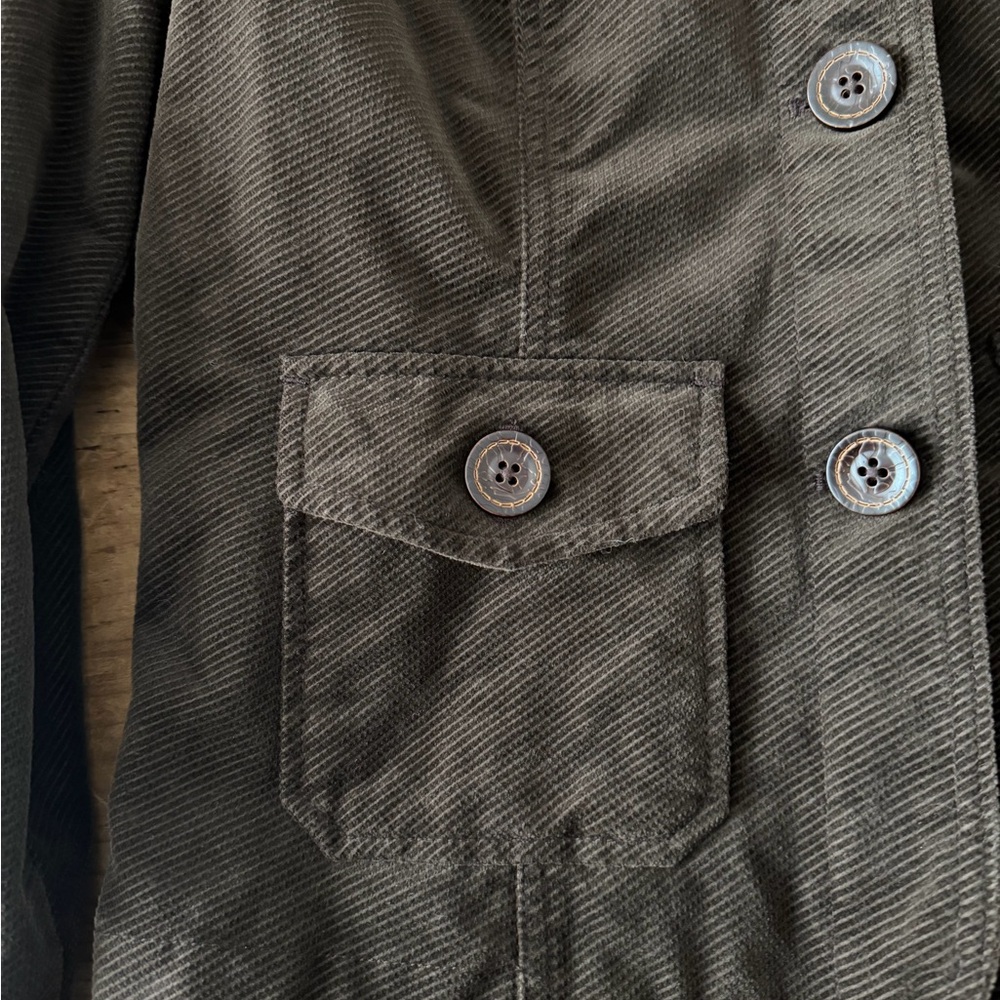 GAP Women's Dark Brown Utility Jacket - Picture 6 of 8